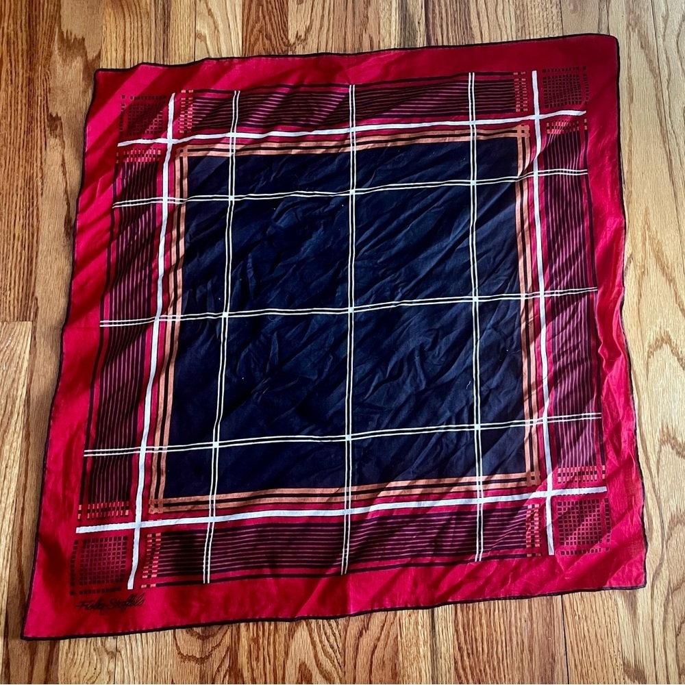 Fisba Stoffels Vintage Square Scarf - 26x26